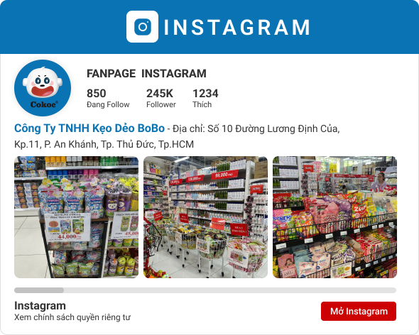 KẸO DẺO BOBO