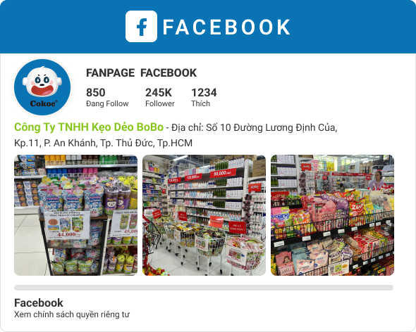 KẸO DẺO BOBO