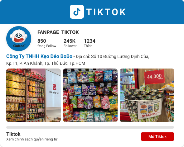 KẸO DẺO BOBO